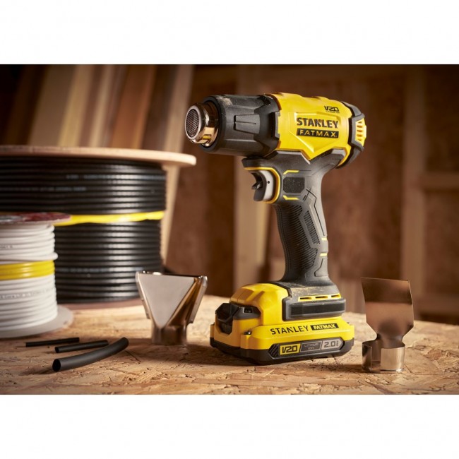 Stanley FATMAX SFMCE530B-XJ heat gun Hot air gun 510 C Black, Yellow