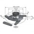 Ceiling Mount Vogels EPC6545 for Projector 22LB