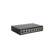 LevelOne Hilbert 8-Port Gigabit PoE Smart Lite Switch, 802.3at/af PoE, 8 PoE Outputs, 112.8W PoE Power Budget