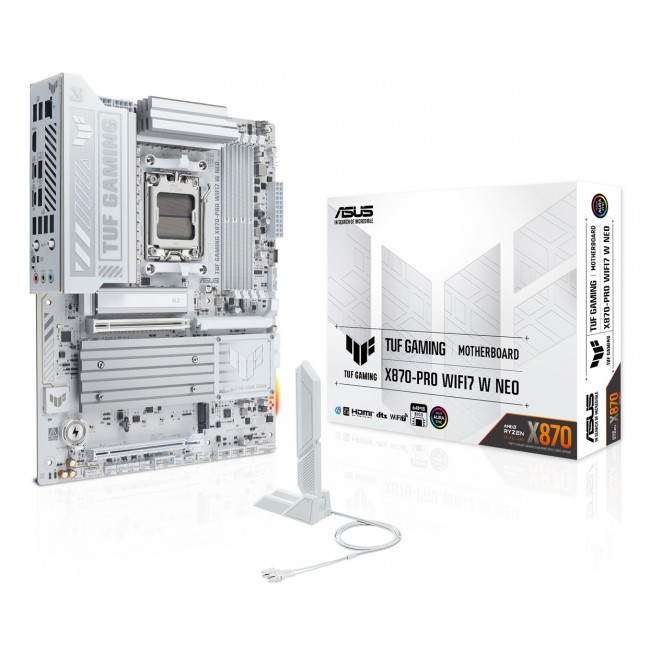 ASUS TUF GAMING X870-PRO WIFI7 W NEO AMD X870 Socket AM5 ATX