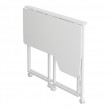Maclean Folding Desk, White, Mobile, 100x65 cm, max. 50 kg, Corner, L-Shaped, MC-1250 L/W