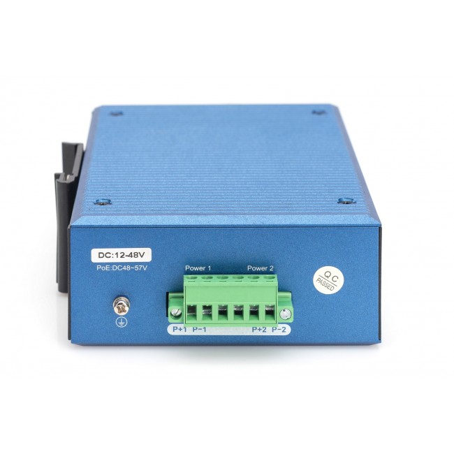 Digitus Industrial 8+2 port Fast Ethernet PoE switch