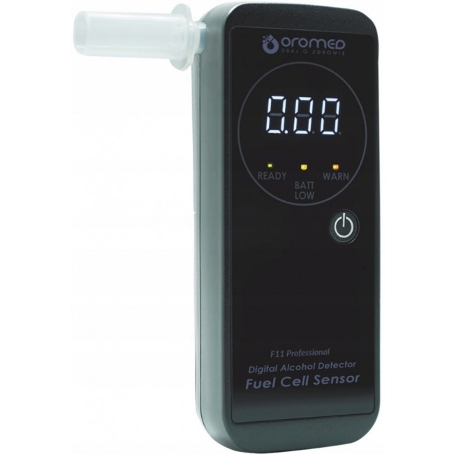 Oromed F11 PROFESSIONAL alcohol tester 0 - 4% 0.05% Black