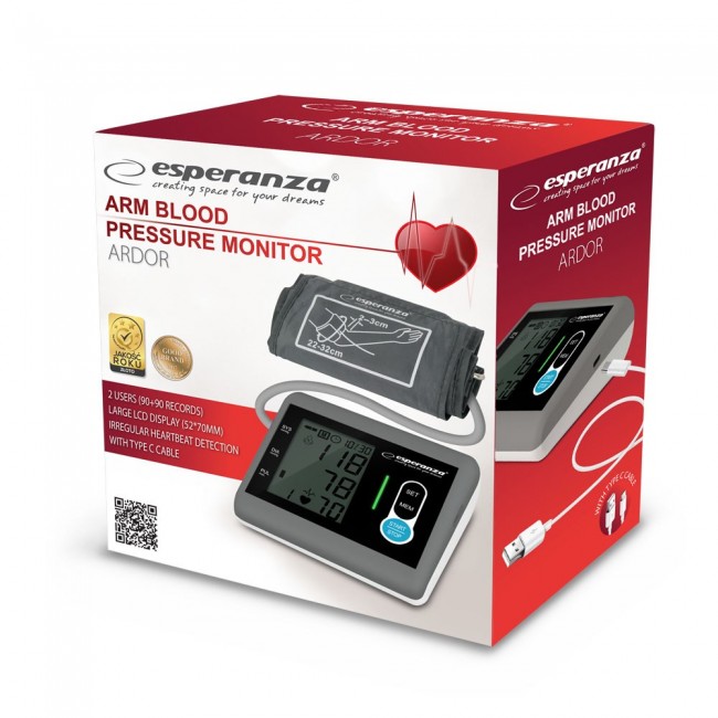 Esperanza ECB004 upper arm blood pressure monitor Esperanza ECB004 upper arm blood pressure monitor