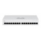 Cisco CBS110 Unmanaged L2 Gigabit Ethernet (10/100/1000) 1U Grey