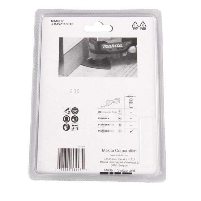 Makita B-66575 rotary tool grinding/sanding supply Wood Burnishing pad Makita B-66575 rotary tool grinding/sanding supply Wood Burnishing pad