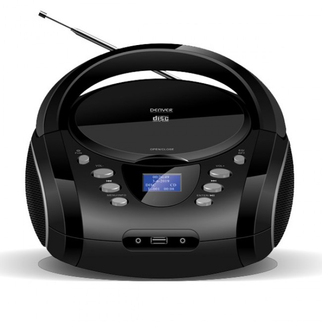 BT Denver TDB-10 boombox with DAB+ and FM radio BT Denver TDB-10 boombox with DAB+ and FM radio