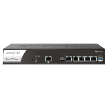 DrayTek Vigor 2962 wired router 2.5 Gigabit Ethernet Black, White