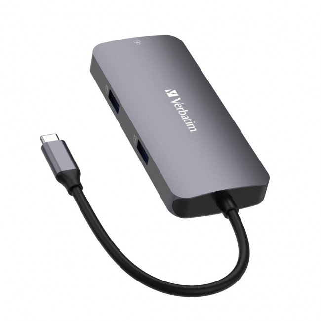 Verbatim CMH-05 USB Type-C 5000 Mbit/s Silver Verbatim CMH-05 USB Type-C 5000 Mbit/s Silver