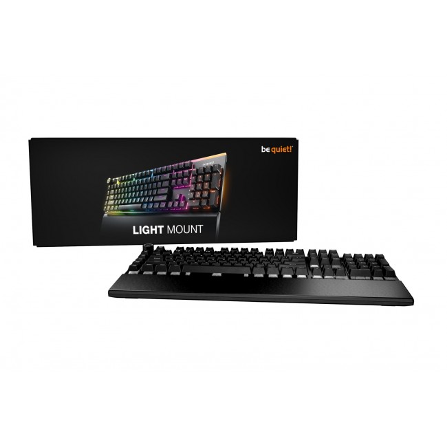 be quiet! Light Mount Silent Linear US ANSI keyboard Gaming USB QWERTY US English Black be quiet! Light Mount Silent Linear US ANSI keyboard Gaming USB QWERTY US English Black