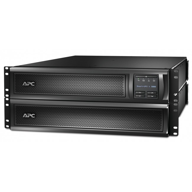 APC Smart-UPS X SMX3000RMHV2U - 3000VA, 8x C13, 1x C19 outlet, USB, expandable runtime APC Smart-UPS X SMX3000RMHV2U - 3000VA, 8x C13, 1x C19 outlet, USB, expandable runtime