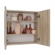 Topeshop POLA 2DL SONOMA bathroom storage cabinet Oak, Wood
