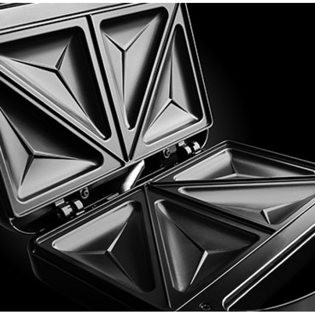 Russell Hobbs Fiesta sandwich maker 750 W Black, Stainless steel