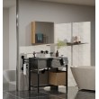 Topeshop POLA 2DL ARTISAN bathroom storage cabinet Oak