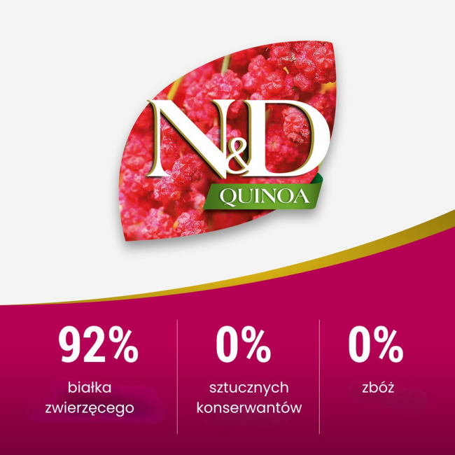 FARMINA N&D Quinoa Digestion Lamb and Fennel - dry cat food - 1,5 kg