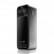 Powerbank 27 000mAh, 1x USB, 2x USB-C, 162,5W, QC4+, flashlight, LCD screen, black