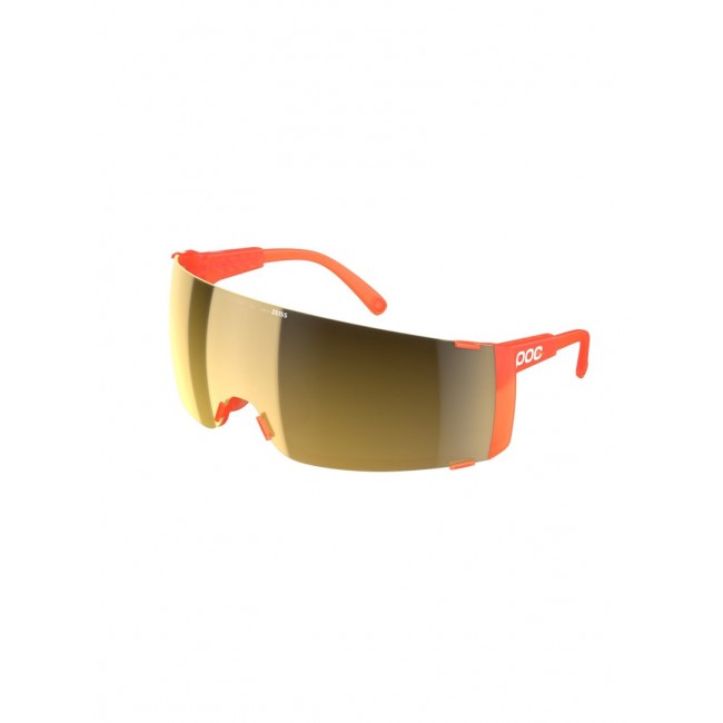 Okulary rowerowe POC Propel pomara czowe cat.3 - TU