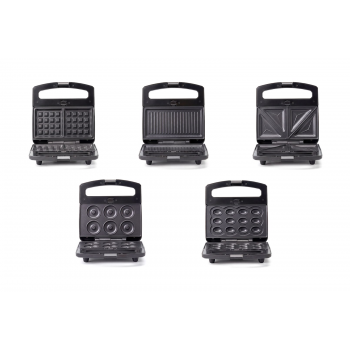 PROMIS 5-in-1 Toaster FORMEA /sandwich, cookies, nuts, waffles, doughnuts, grill/