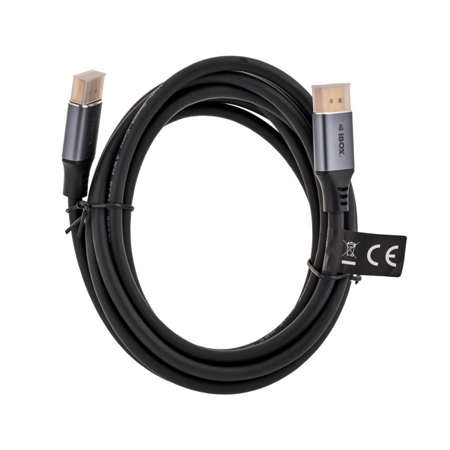 iBox ITVDP013 DisplayPort cable 4K 60Hz gold plug 3 m
