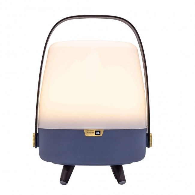 Kooduu Lite-up PLAY Mini Mono portable speaker Blue, White, Wood 8 W