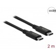DeLOCK USB4 20 Gbps Cable 2 m DeLOCK USB4 20 Gbps Cable 2 m