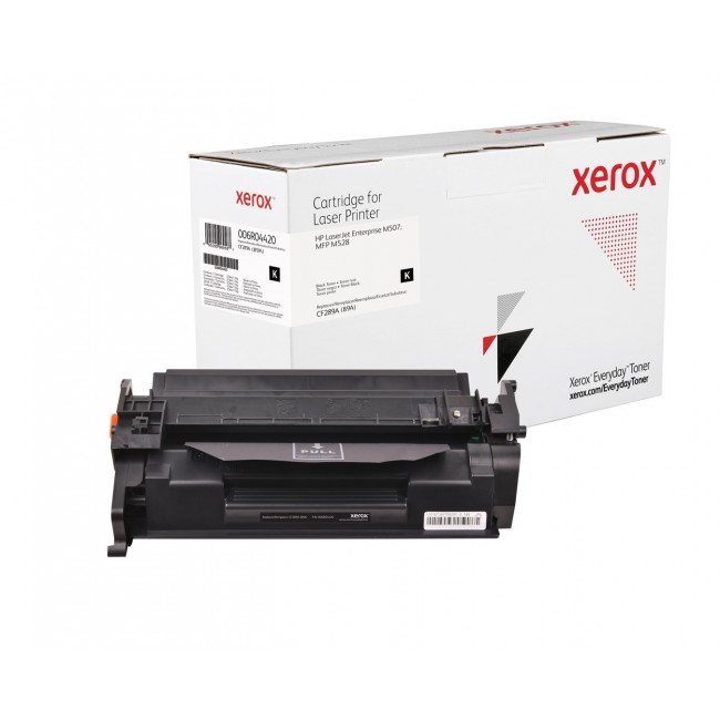 Everyday Mono Toner by Xerox compatible with HP 89A (CF289A), Standard capacity