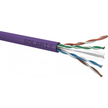 KABEL SKRĘTKA SOLARIX CAT.6 U/UTP LSOH Dca 305m