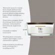 Scented Candle, Ellipse WOODWICK White Teak, 1 piece