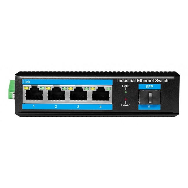 LogiLink NS204 network switch Unmanaged Gigabit Ethernet (10/100/1000) Black