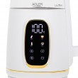 Adler AD 1305WG electric kettle 1.7 L 2200 W Transparent, Gold, White