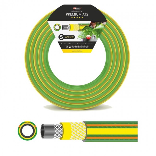 AWTOOLS GARDEN HOSE PREMIUM ATS 1/2