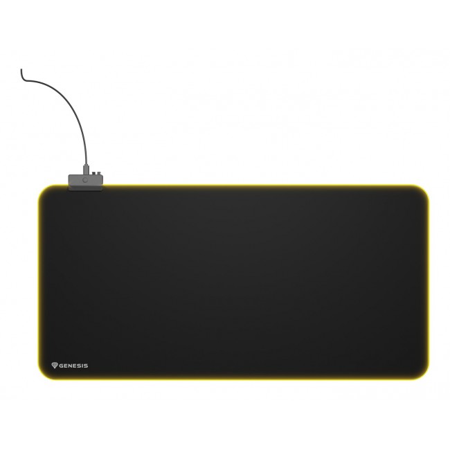 GENESIS Boron 500 XXL RGB Gaming mouse pad Black