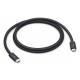 Apple MC9C4ZM/A Thunderbolt cable 1 m 120 Gbit/s Black