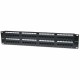 Intellinet Patch Panel, Cat6, UTP, 48-Port, 2U, Black Intellinet Patch Panel, Cat6, UTP, 48-Port, 2U, Black