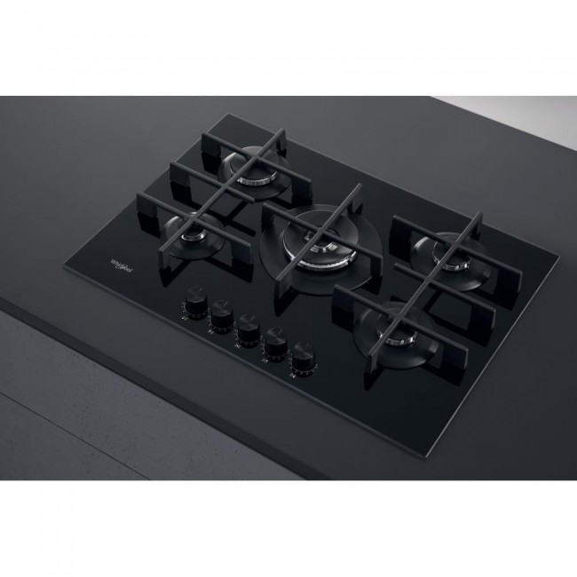Whirlpool AKWL 728/NB Black Built-in 75 cm Gas 5 zone(s) Whirlpool AKWL 728/NB Black Built-in 75 cm Gas 5 zone(s)