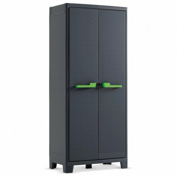 KETER GARDEN WARDROBE MOBY WATERPROOF 182x80x44cm IT New