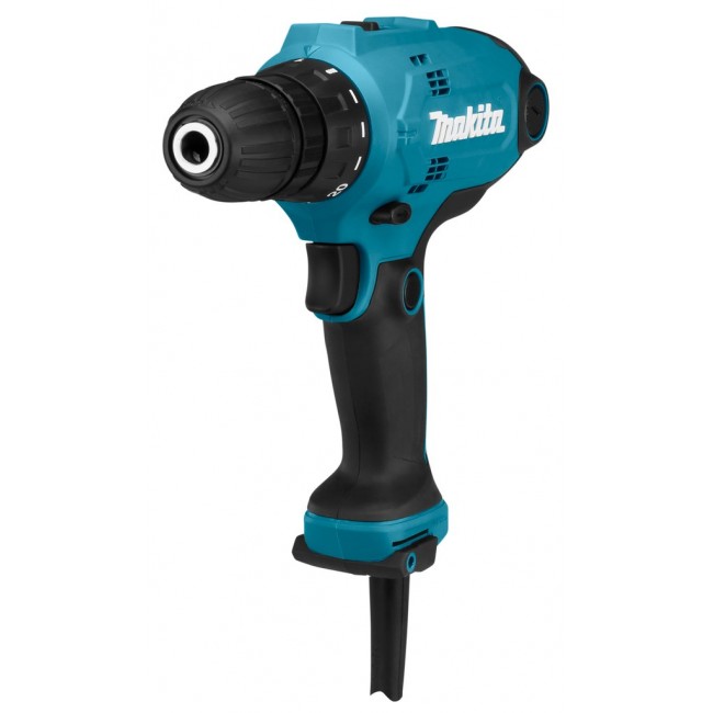 Makita DF0300 drill 1500 RPM Keyless 1.2 kg Black, Blue