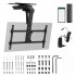 Maclean electric TV mount, ceiling mount, Tuya support, max. VESA 800x400, reg. in pos. +90 ~-90 , for TV 43-86