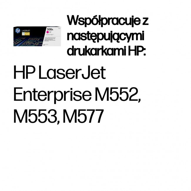 HP 508A Magenta Original LaserJet Toner Cartridge
