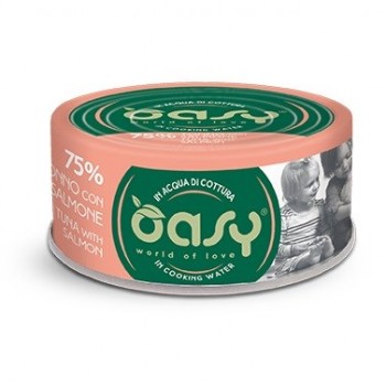 OASY More Love Tuna with salmon - wet cat food - 70g