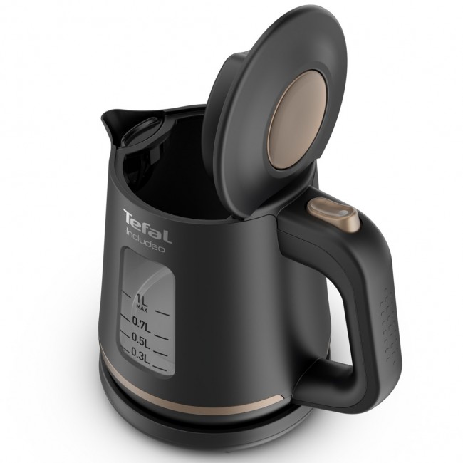 Tefal Includeo KI5338 electric kettle 1 L 2400 W Black