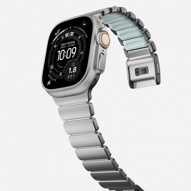 Nomad NM009902858 smart wearable accessory Band Natural Titanium