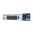 Gembird KBS-WPS-01 Slim Pro Business wireless desktop set, black, US layout