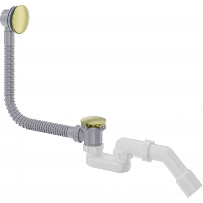 Click-clack bathtub siphon