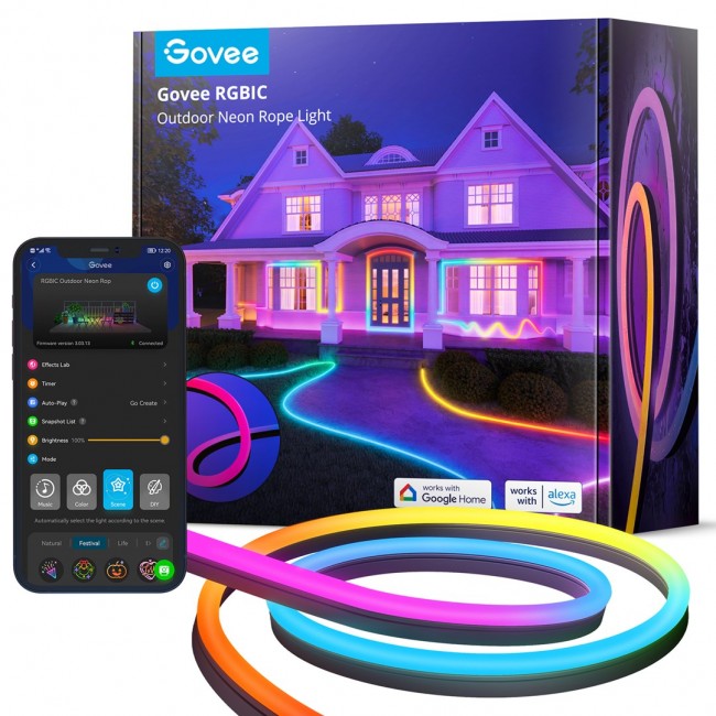 Govee H61A8 Outdoor Neon Strip Lights 10m LED Govee H61A8 Outdoor Neon Strip Lights 10m LED