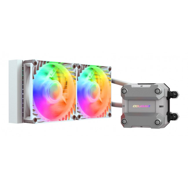 COUGAR CPU Water Cooling Poseidon Ultra 240, ARGB, White