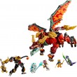 LEGO NINJAGO 71868 Wyldfyre's Transforming Dragon Mech