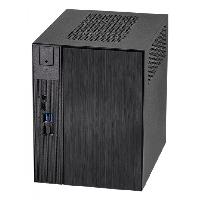 Asrock DeskMeet X300 8L sized PC Black AMD X300 Socket AM4