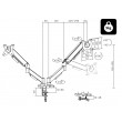 HQ LCD TV mount 17