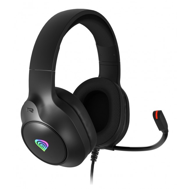 GENESIS NEON 213 Headset Wired Handheld Calls/Music USB Type-A Black